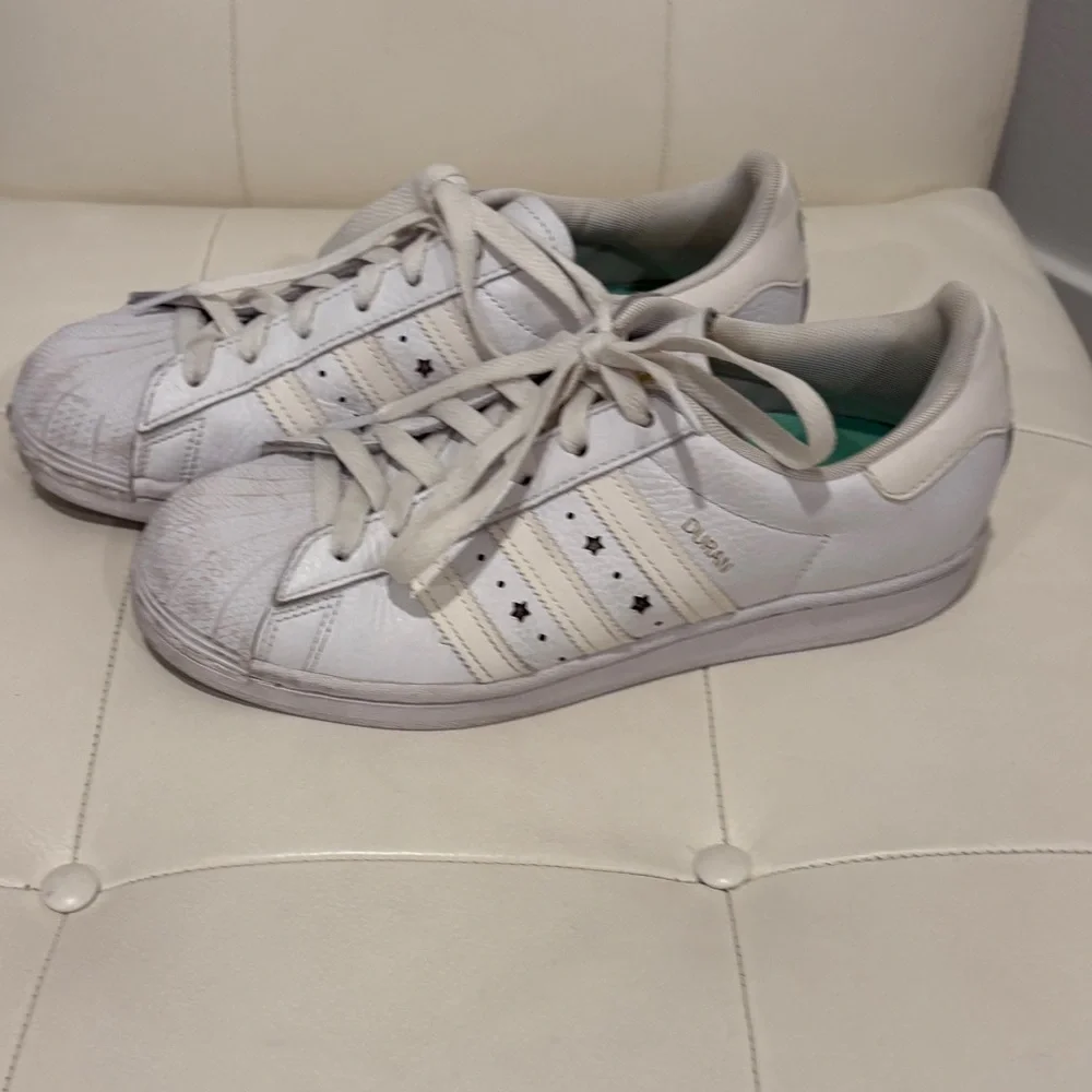 Adidas Superstar Advanced Mariah Duran White Leather Women’s Skate Shoe Size 7.5
